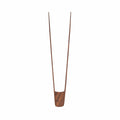11”/9”/7” Walnut Wood Tongs - Kitchen Serving Utensils: Large