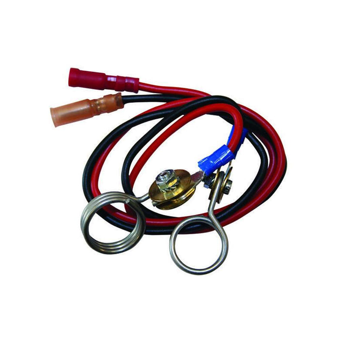 Agrifence 9-12V adaptor leads with spring clips for running a 9V energiser from a 12V battery