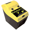 Agrifence Easystop P250 9V battery electric fence energiser, grey and green portable unit with terminal connections