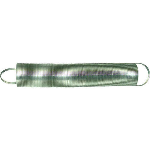 Agrifence single gate spring for electric fencing, coiled galvanised steel spring extending from 25cm to 5m