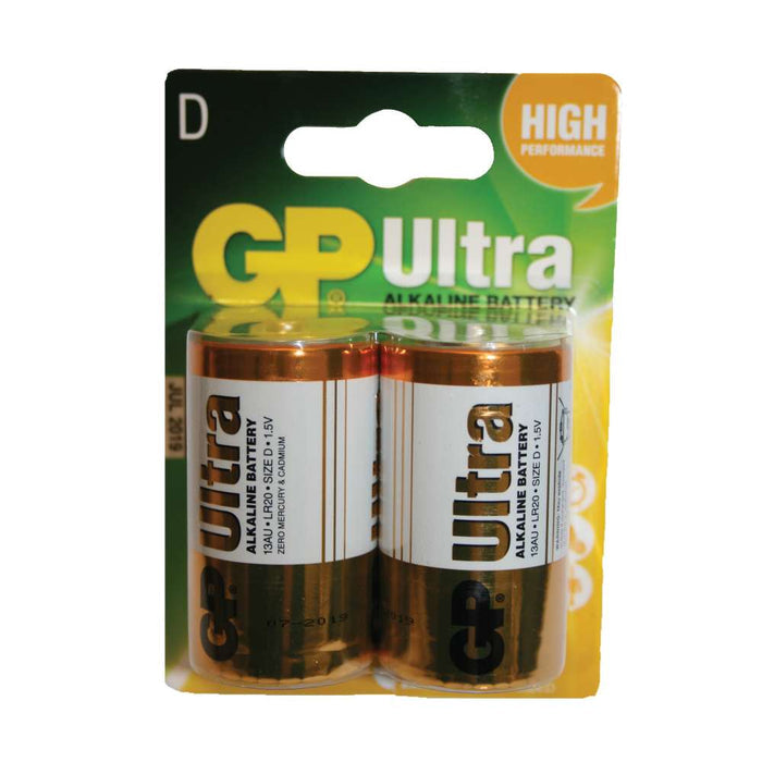 Agrifence D-cell replacement batteries for electric fence energisers, supplied as a pack of two
