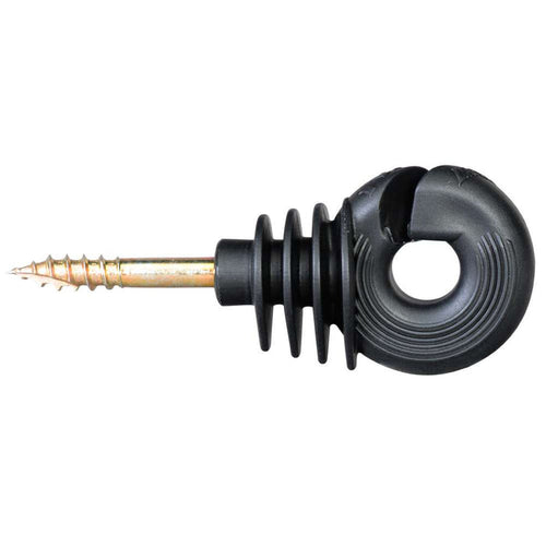 Agrifence HPX ring insulator for electric fencing, screw-in insulator with reinforced ring, shown as a pack of 25