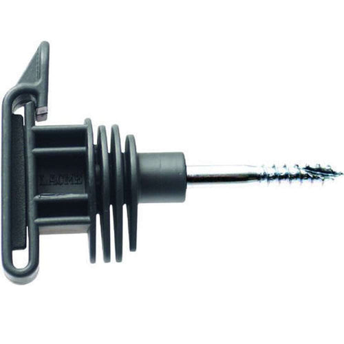 Agrifence HPX tape insulator 100 piece bucket for electric fence tape up to 40mm, supplied with a Speediso drill bit