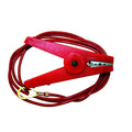 Agrifence live lead on crocodile clip, replacement energiser connection lead for electric fencing