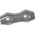 Agrifence stainless steel polywire joiner clamps for electric fence wire up to 3mm, pack of five