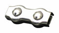 Agrifence H6007 galvanised steel rope joiner clamp for electric fence rope up to 6mm