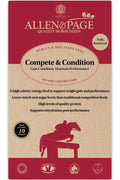 Allen & Page Compete & Condition 20kg bag of cereal-free high-fibre soaked conditioning feed