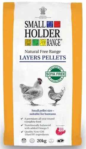Allen & Page Natural Free Range Layers Pellets, 20kg sack of complete feed for laying hens