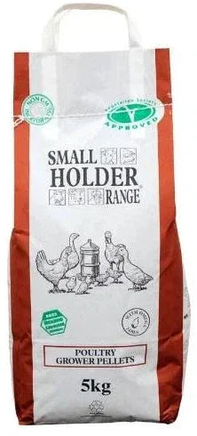 Allen & Page Poultry Growers Pellets, 5kg bag of grower feed for birds up to point of lay