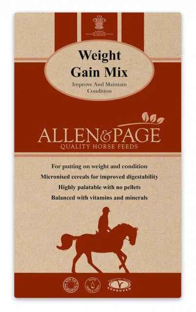 Allen & Page Weight Gain Mix 20kg bag of micronised flaked conditioning mix for poor doers