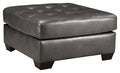 Alliston 2010208 Gray Oversized Accent Ottoman