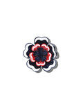 Americana Flower Claw Clip Navy