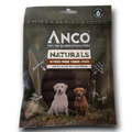 Anco Naturals Ostrich Prime Meat Sticks, pack of five soft chewy ostrich meat sticks