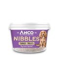 Anco Nibbles Duck resealable 300g tub of soft semi-moist dog training treats