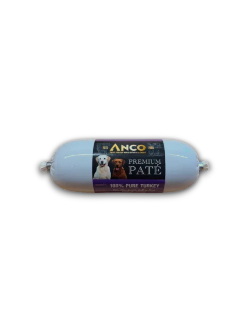 Anco Premium Turkey Pâté 400g pack, front of pack showing the turkey recipe