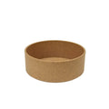 Ancol bamboo fibre dog bowl, 650ml, 14cm across with a non-slip silicone base ring