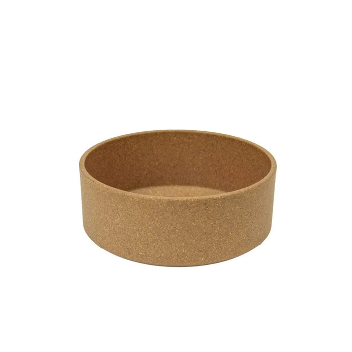 Ancol bamboo fibre dog bowl, 650ml, 14cm across with a non-slip silicone base ring