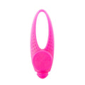 Ancol pink LED dog safety light, 39.5cm USB rechargeable flashing lead attachment with trigger hook