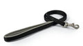 Ancol Viva padded dog lead in black, 1m x 12mm with a cushioned neoprene padded handle