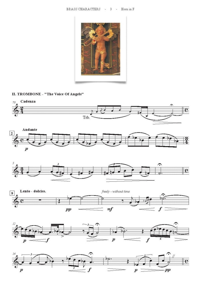 Andresen - Brass Characters - Brass Quintet - Brass Music Online