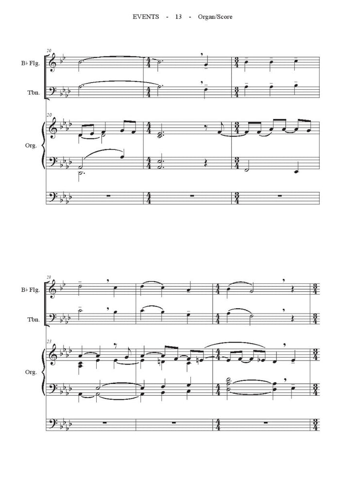 Andresen - EVENTS - Trumpet, Trombone and Organ - Brass Music Online