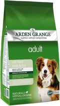 Arden Grange Adult with fresh lamb and rice dry dog food, 12kg bag, front of pack