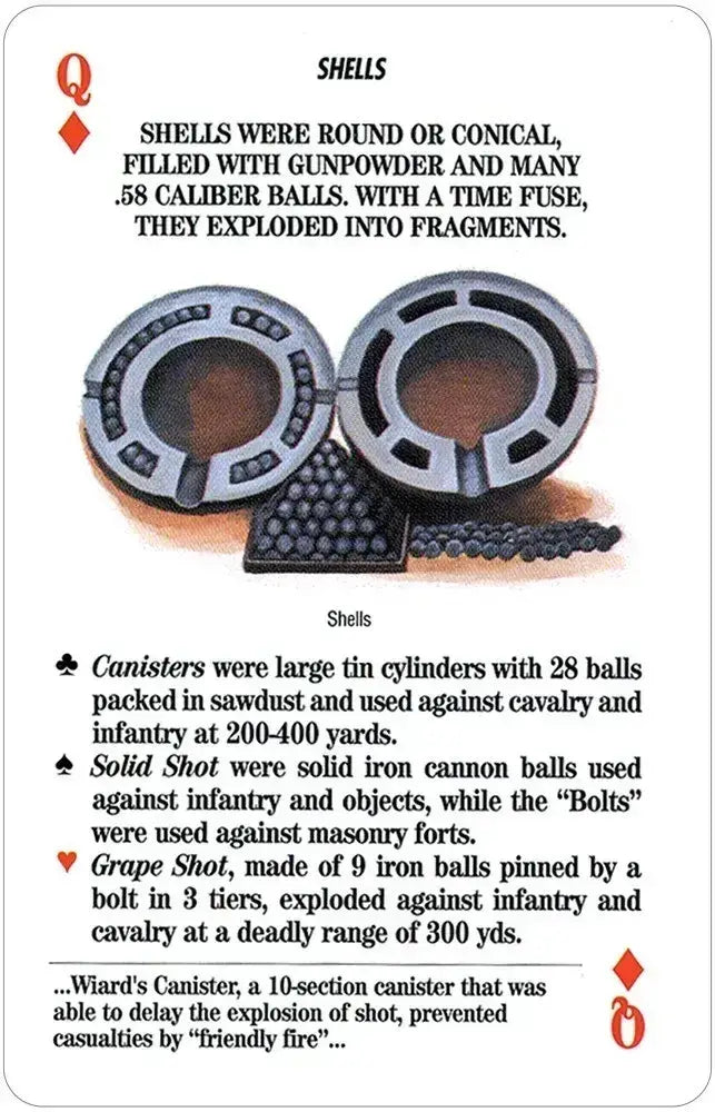 Arms and Armaments of the Civil War Card Game