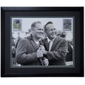 Arnold Palmer & Jack Nicklaus Professionally Framed 16x20 Tribute Card Display
