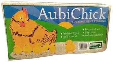 AubiChick natural hemp poultry bedding, 20kg bale