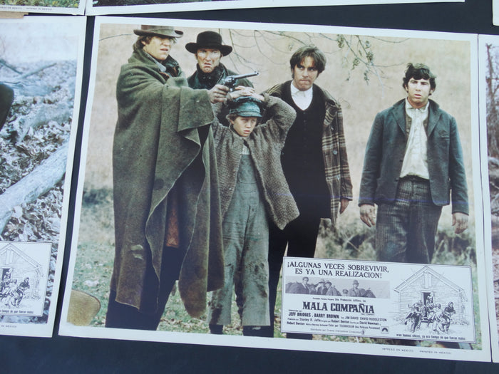 Bad Company 1972 (Mala Campania) Set of 8 Lobby Cards