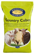 Badminton Country Cubes, 20kg sack of ruminant cubes for cattle, sheep and goats