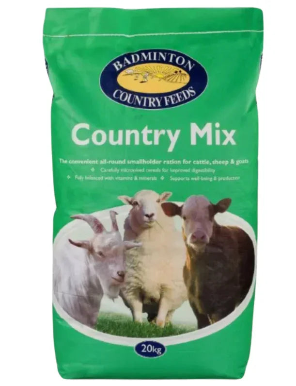 Badminton Country Mix, 20kg sack of coarse ruminant mix for cattle, sheep and goats