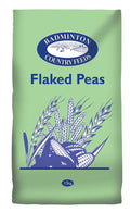 Badminton flaked peas, 15kg bag of micronised peas for horses and livestock