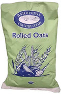 Badminton Rolled Oats 20kg sack of traditional rolled oat cereal feed for horses and ponies