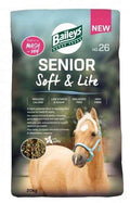 Baileys No.26 Senior Soft and Lite 20kg bag, a low starch soaking mash for veteran horses