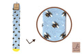 Bartleby funky welly sock in the Bumble Bees design, UK size 4–7 boot sock