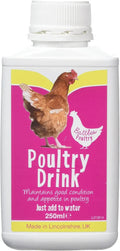 Battles Poultry Drink 250ml bottle of liquid tonic for poultry drinking water