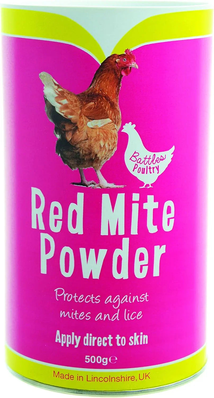Battles Red Mite Concentrate 500ml bottle, dilutable red mite treatment for poultry housing