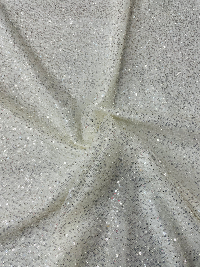 Beaded Sequins Mesh