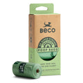Beco unscented dog poop bags with tie handles, box of 60