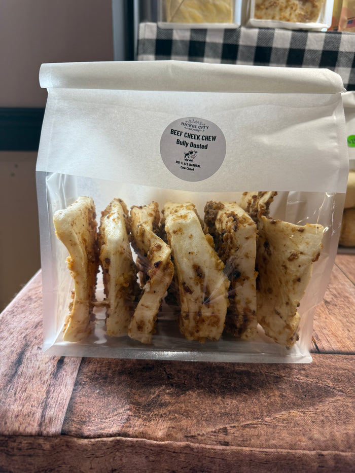 Beef Cheek Chips Pack - Nickel City Pet Pantry