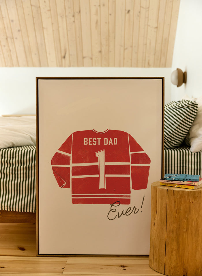 Best Dad Ever (Red), Poster