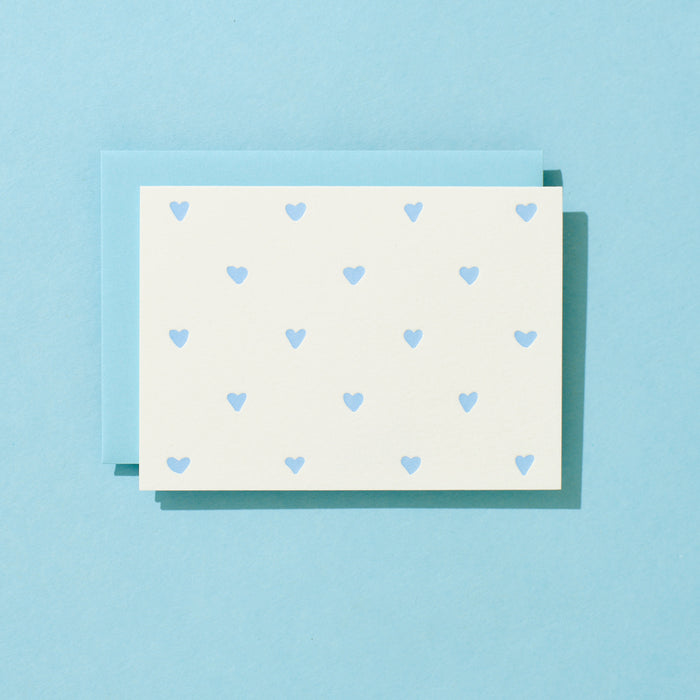 Blue Hearts Pattern Box Set