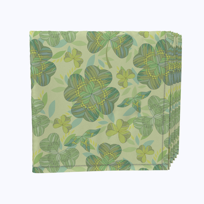 Botanical Celtic Floral Napkins