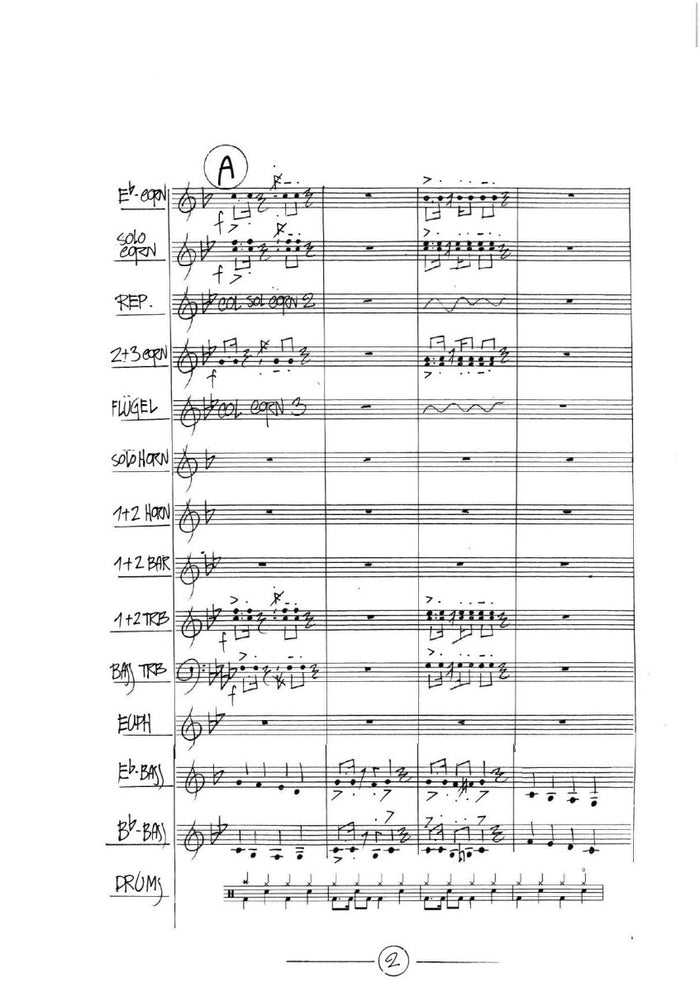 Bowie - Lets Dance - Brass Band - Brass Music Online