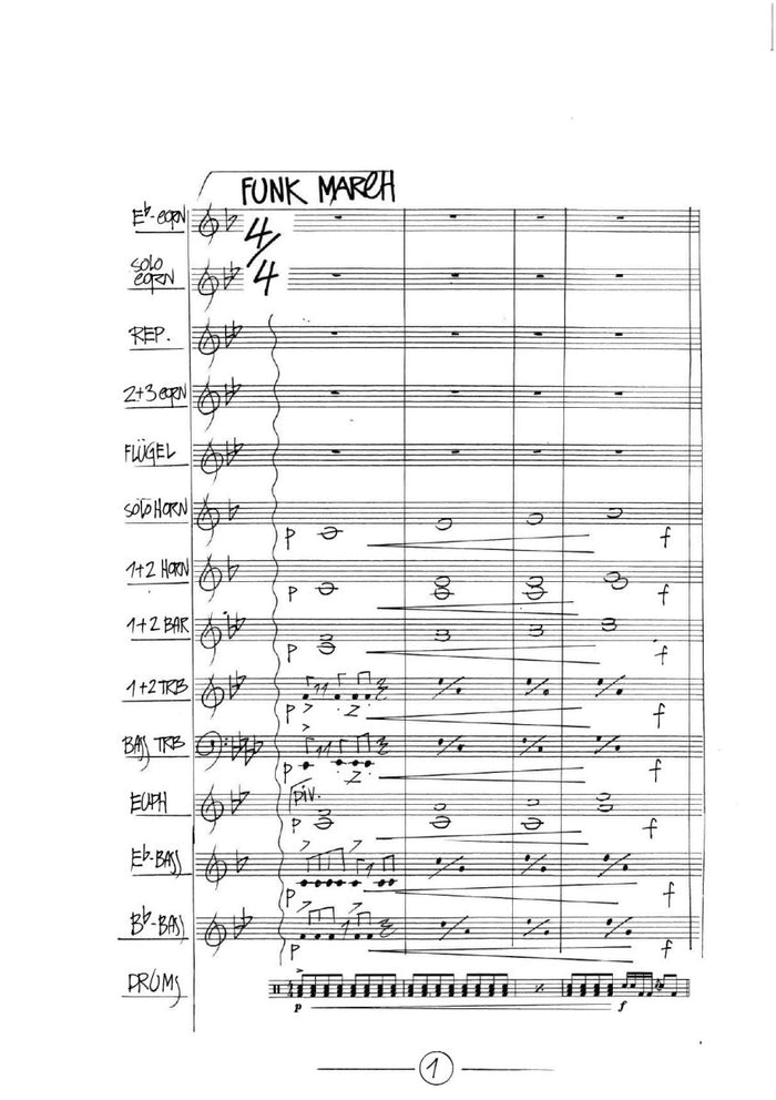 Bowie - Lets Dance - Brass Band - Brass Music Online