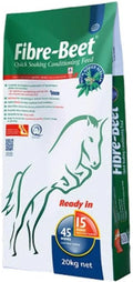 British Horse Feeds Fibre-Beet 20kg sack of soakable beet and alfalfa fibre feed