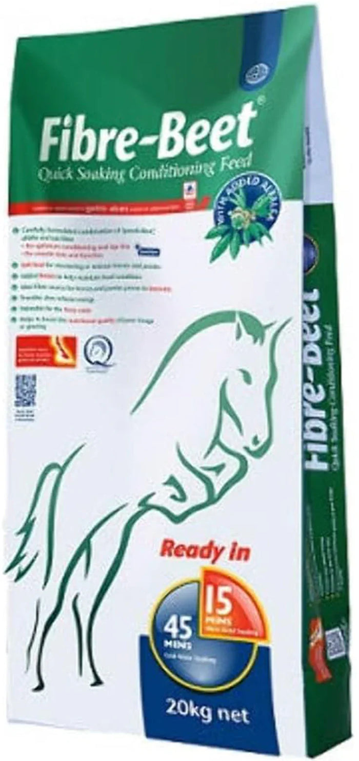 British Horse Feeds Fibre-Beet 20kg sack of soakable beet and alfalfa fibre feed