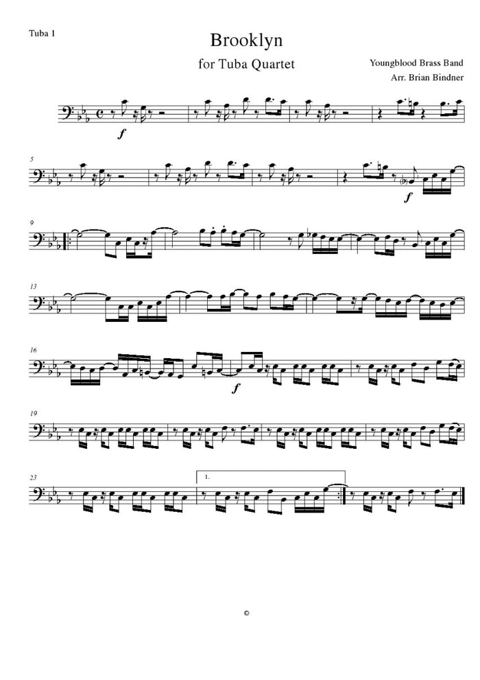 Brooklyn - Tuba Quartet