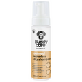 Buddycare Oatmeal waterless dry dog shampoo bottle, 200ml, front label